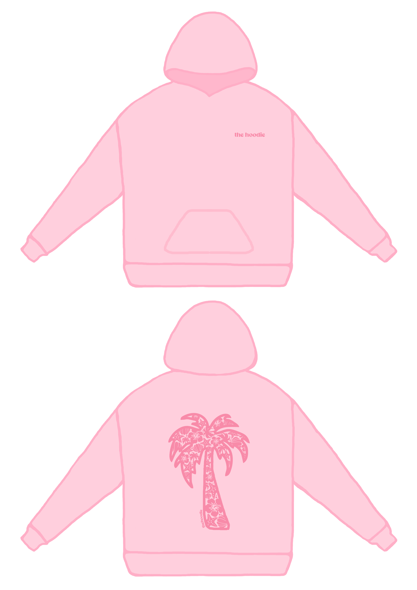 Palmstar Pink Hoodie