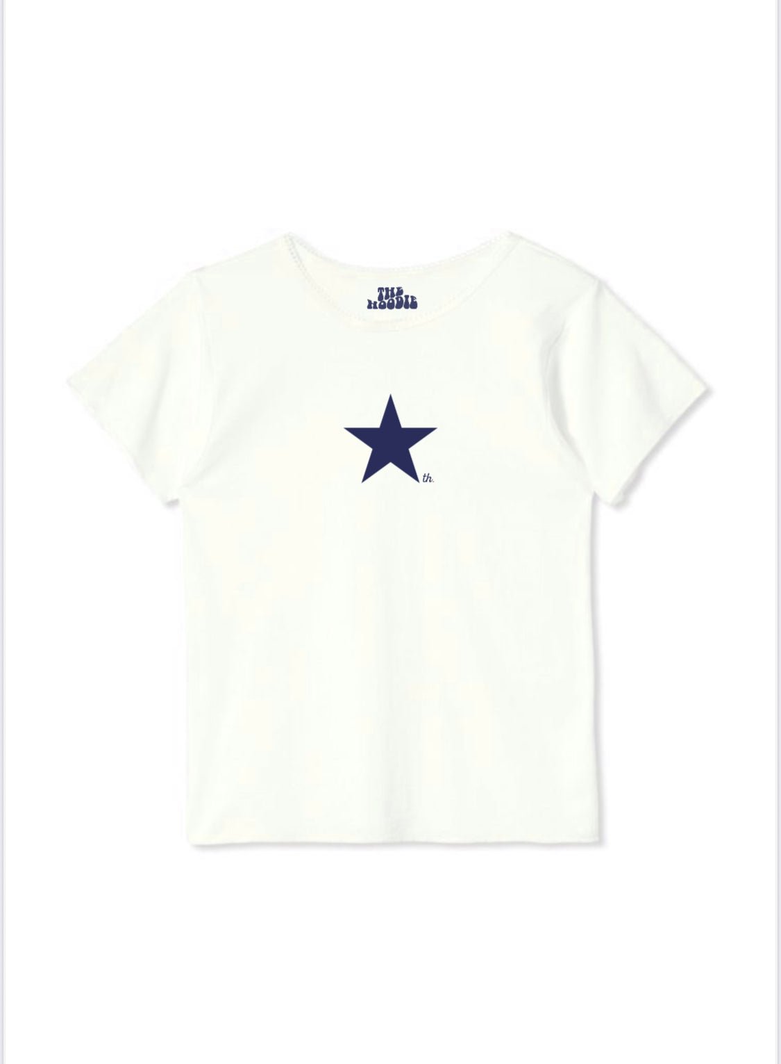 Baby tee blue star
