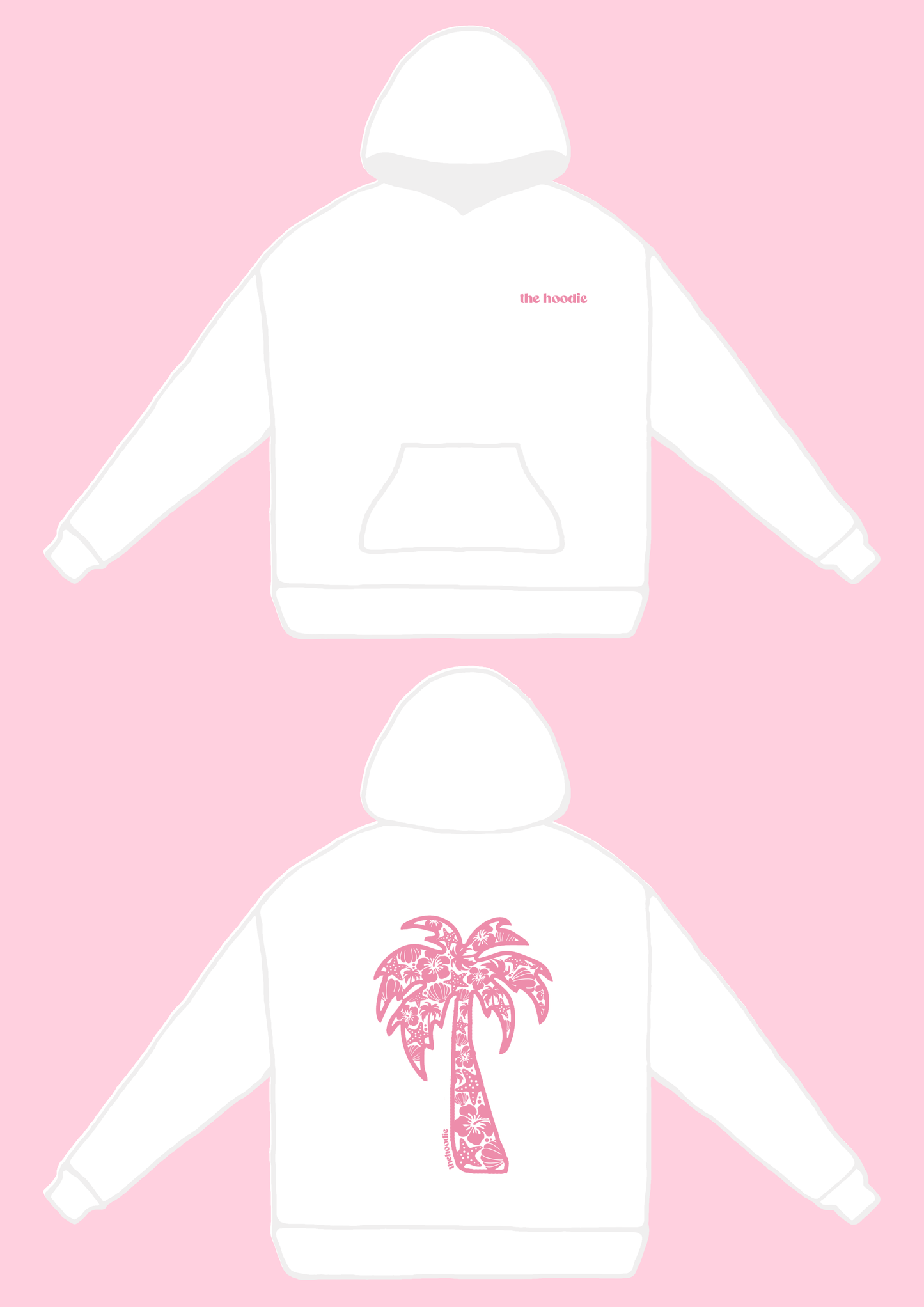 Palmstar White Hoodie