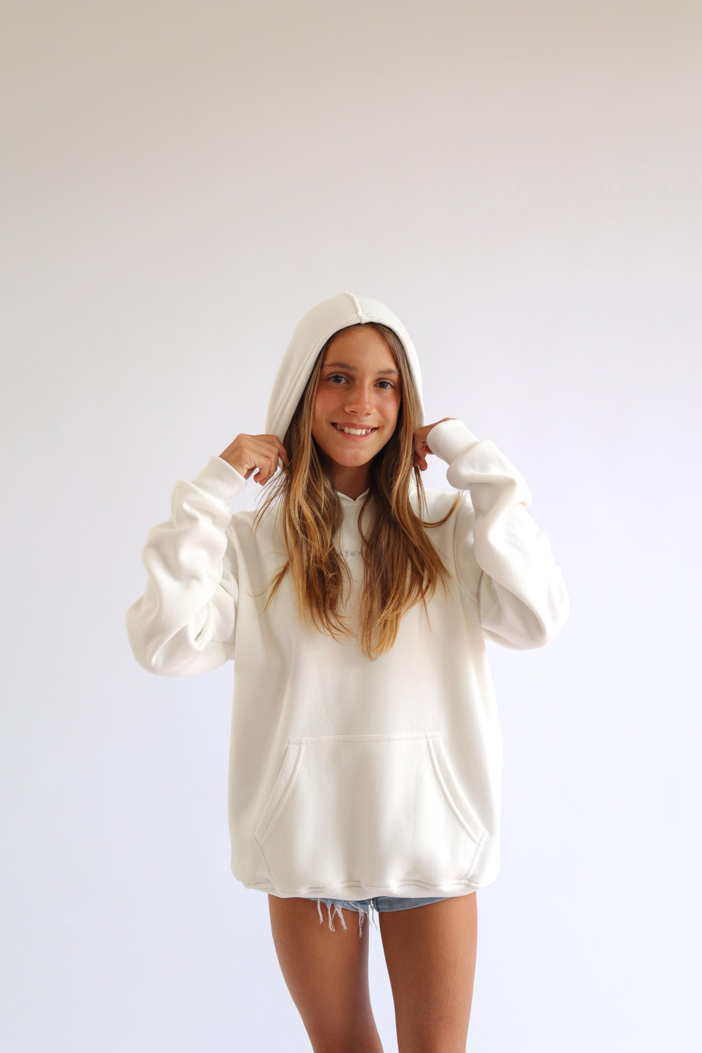Angel White Hoodie