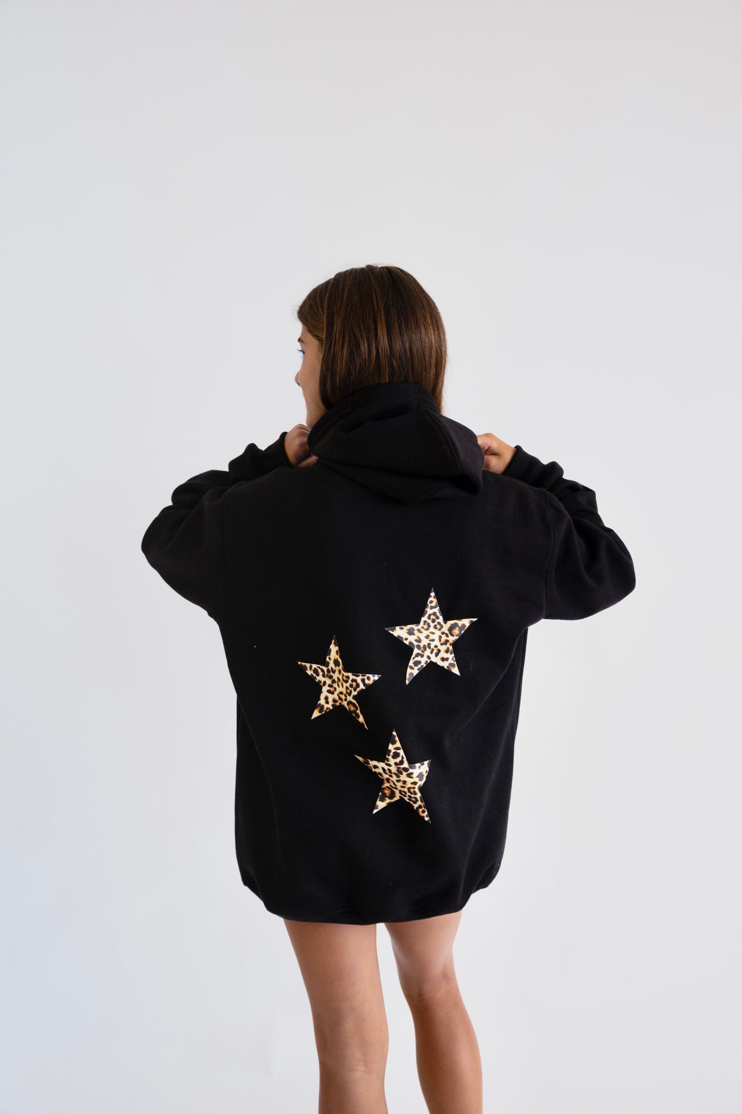 Hoodie Leopard Mini