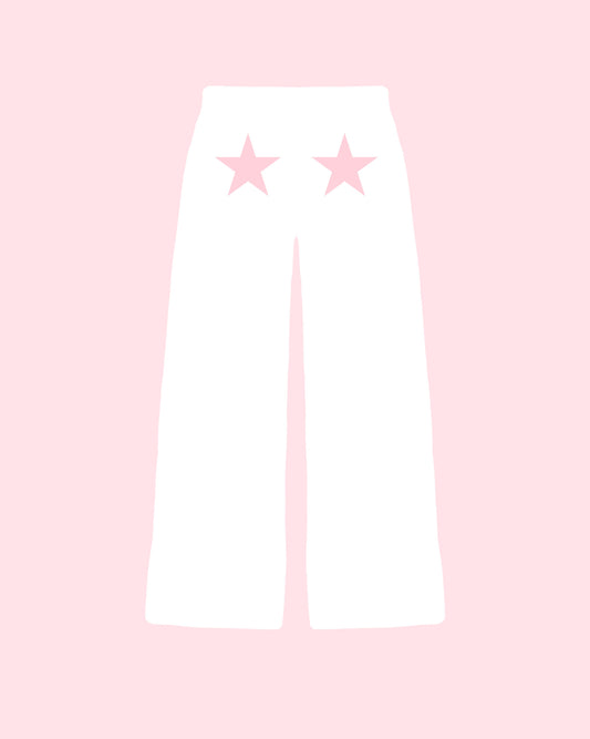 Pink Star Sweatpants