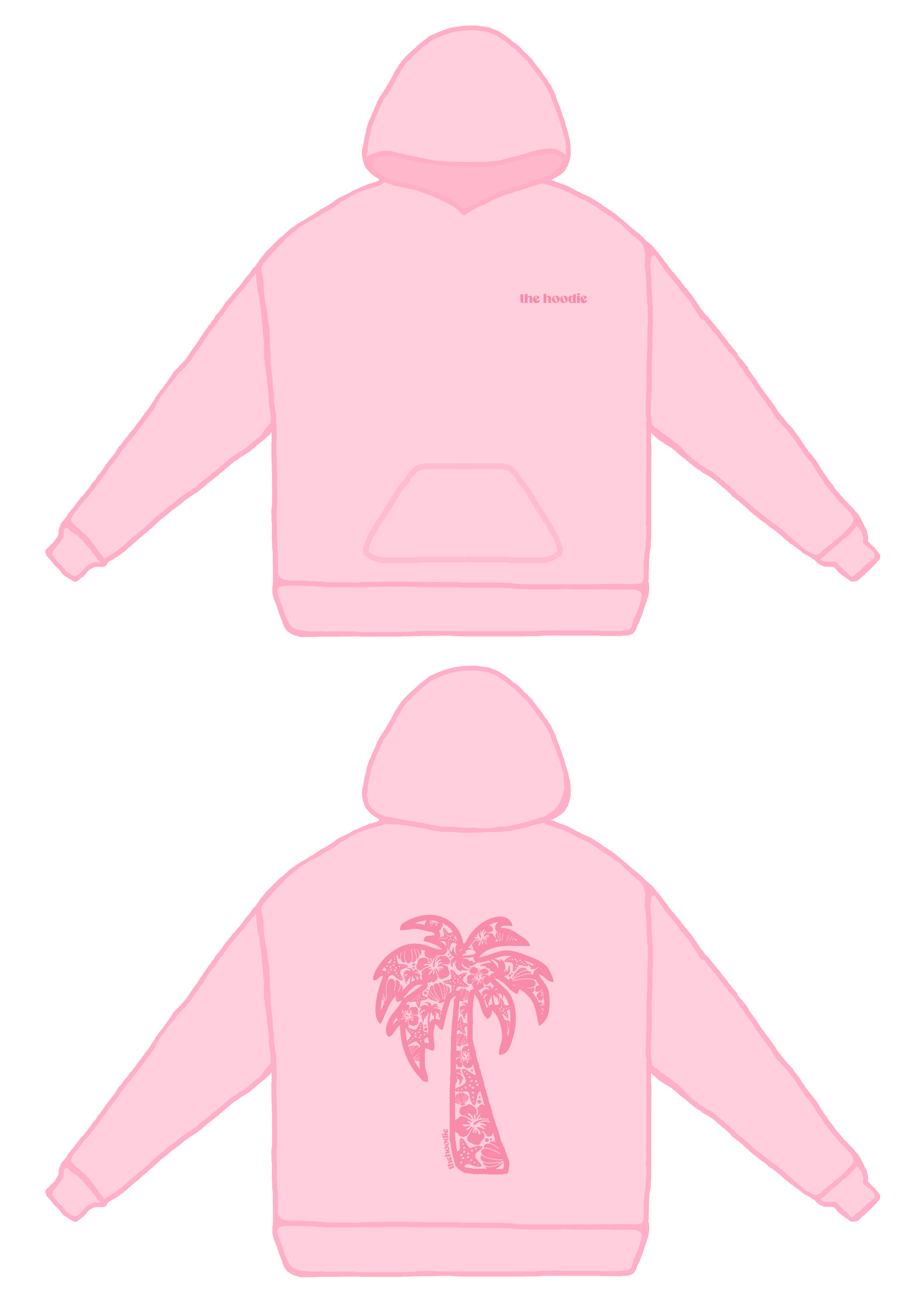 Palmstar Pink Hoodie