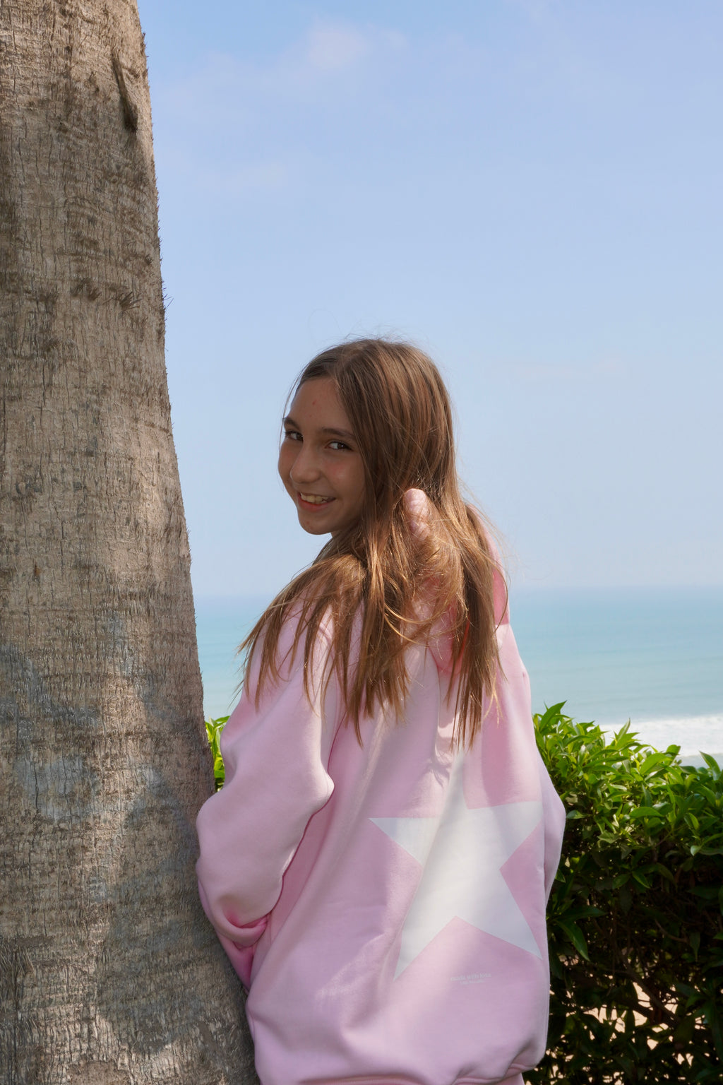 Light Pink Star Hoodie