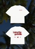 Good Life White Oversized Shirt