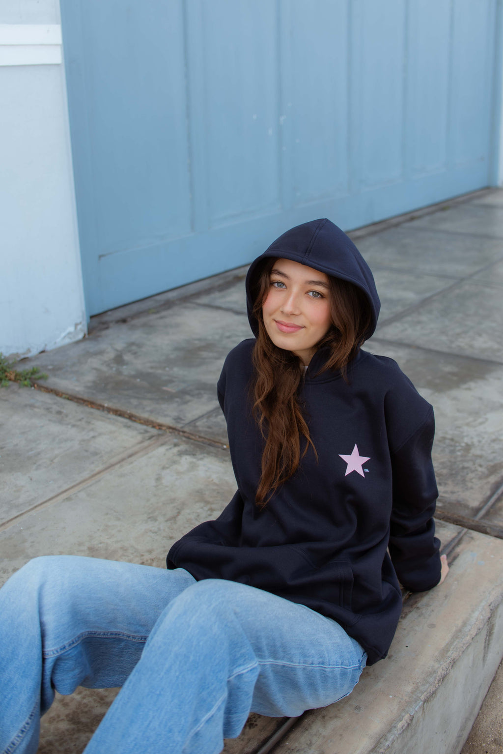 Pink Star Hoodie