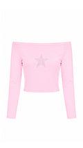 Pink Long Sleeve Tee