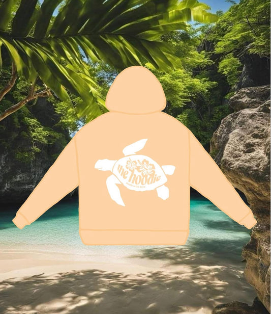 Hoodie Turtle Orange