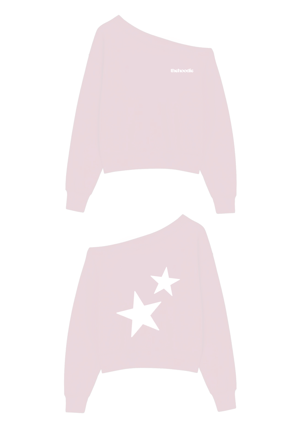 Twin Pink Off-Shoulder