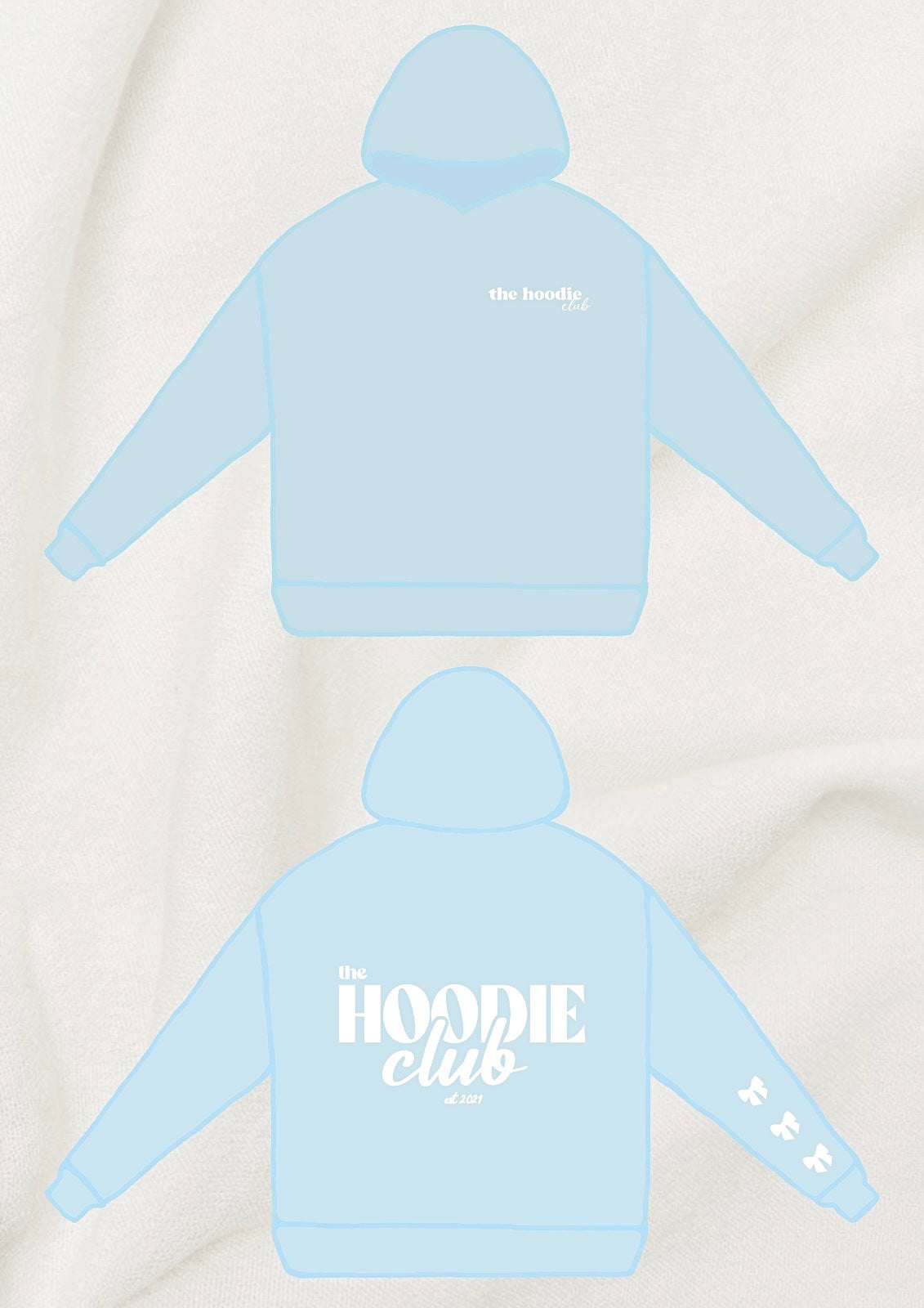 Hoodie TeddyBlue