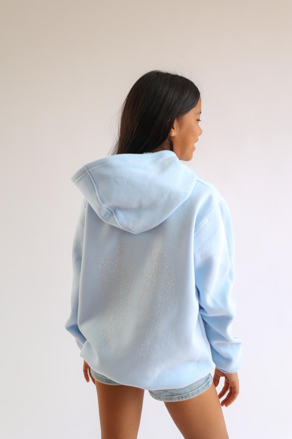 Angel Blue Hoodie