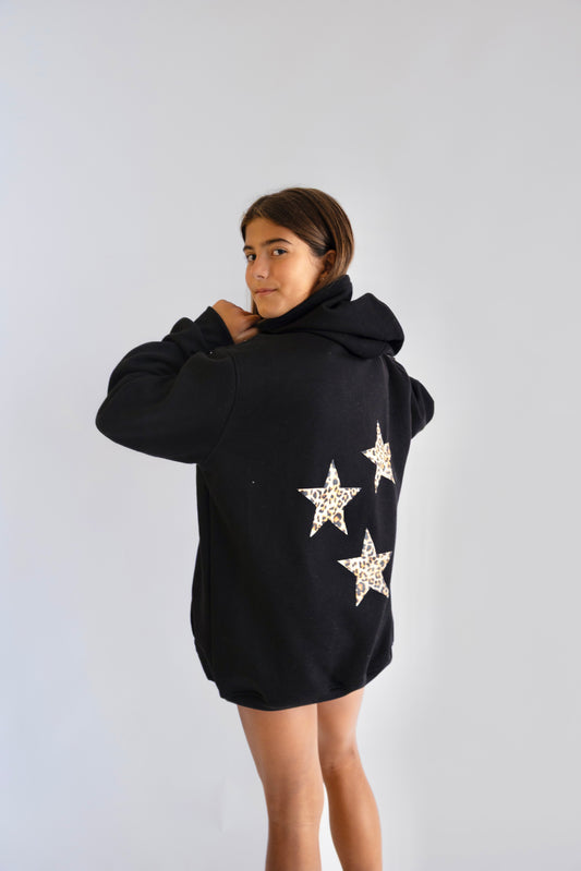 Hoodie Leopard Mini