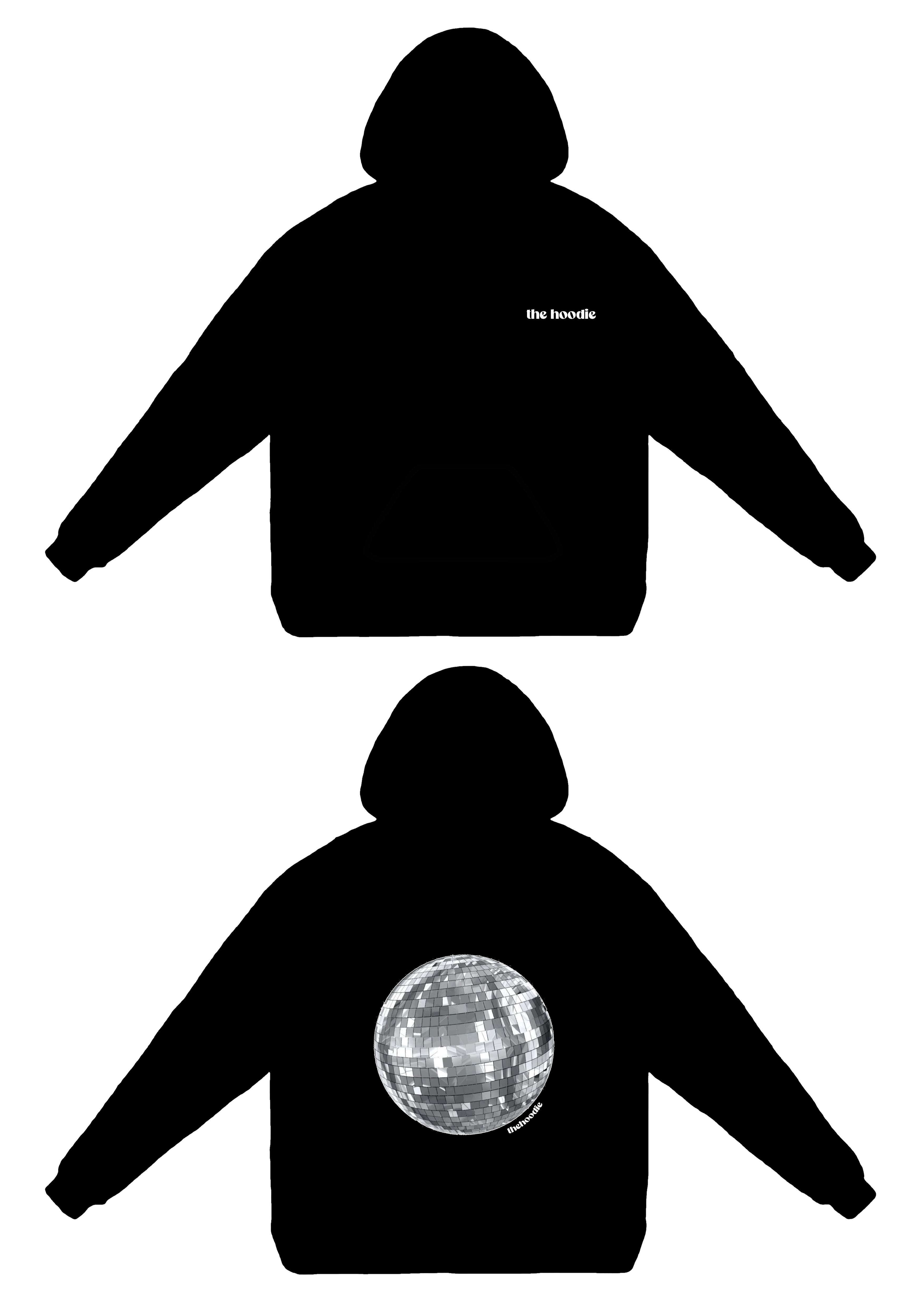 Discoball Black Hoodie