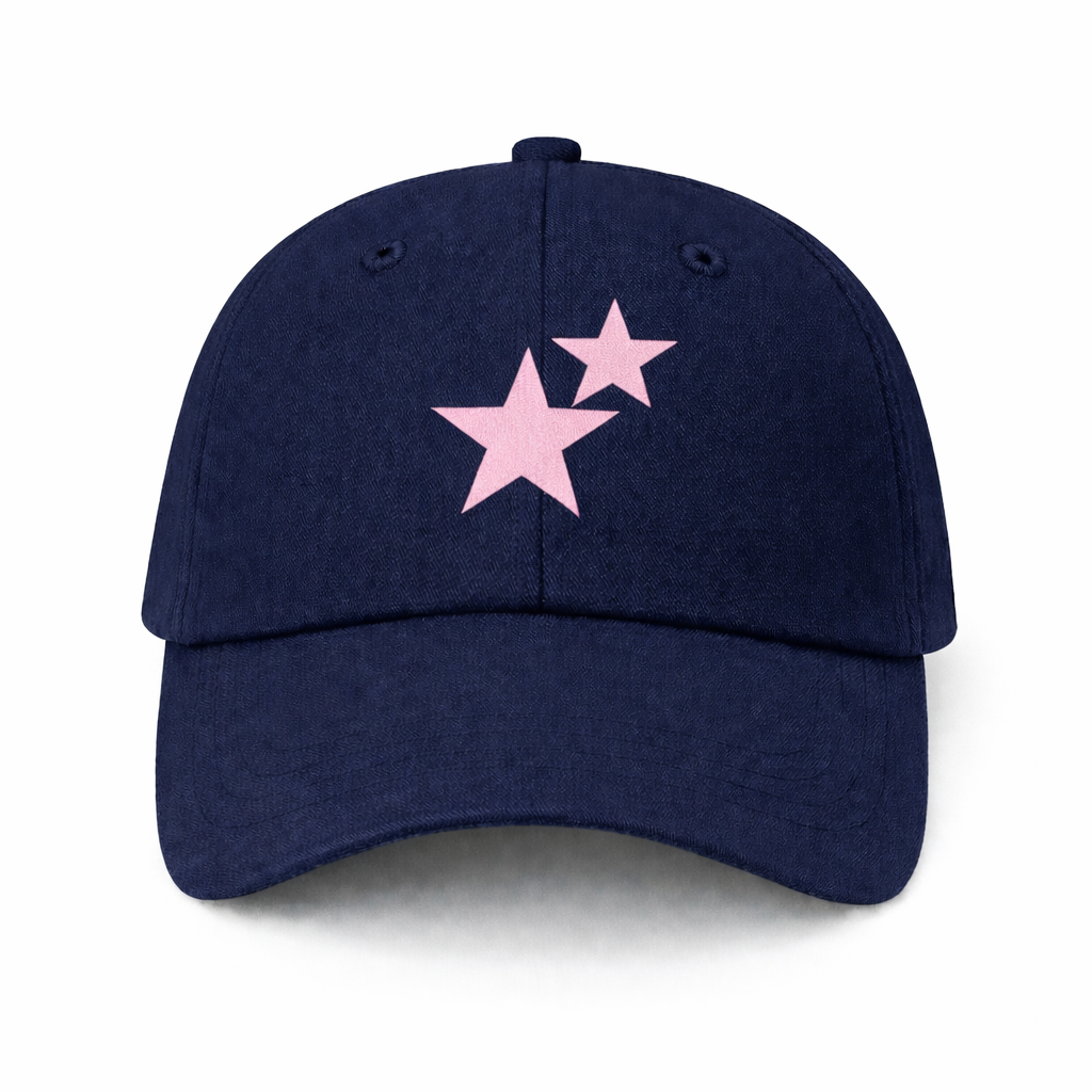Pink Star Cap