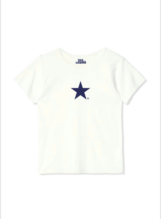 Baby tee blue star