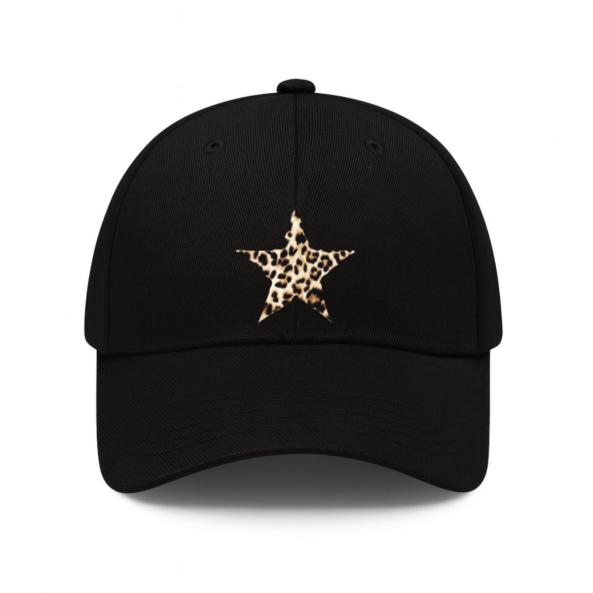 Leopard black Cap