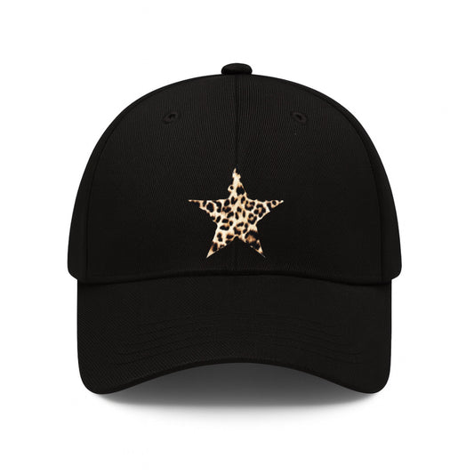 Leopard black Cap