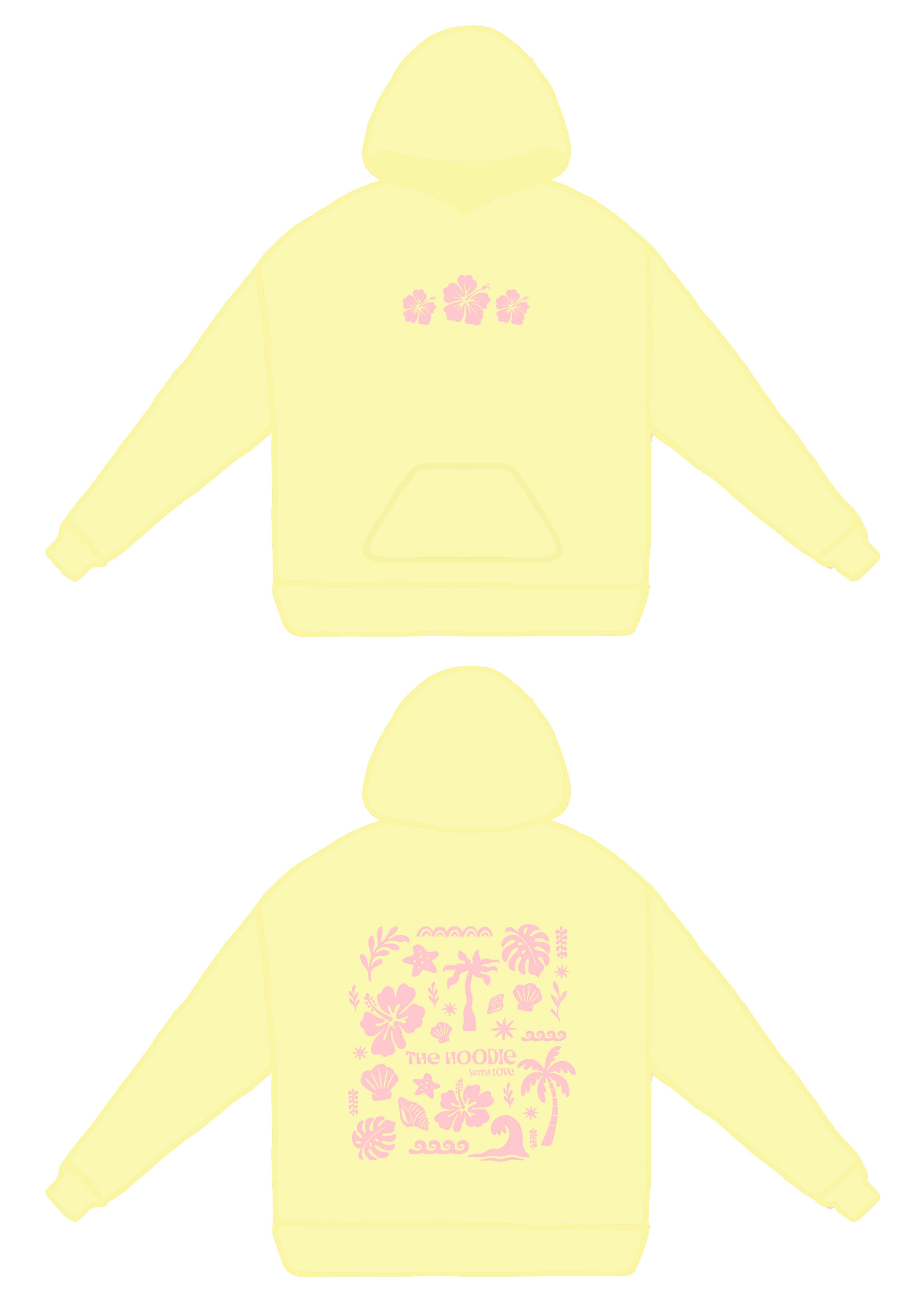 Maui Pink Hoodie