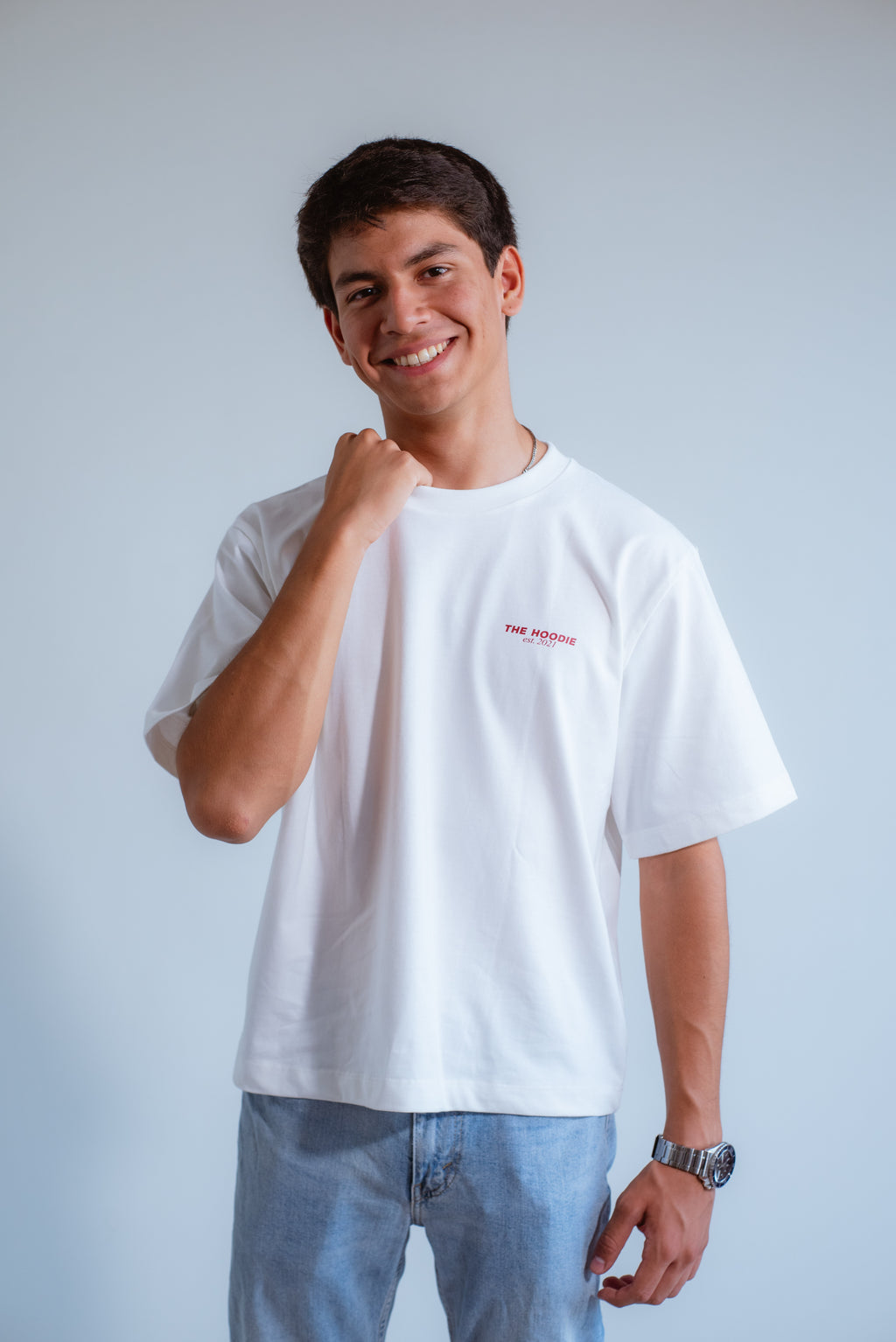 Good Life White Oversized Shirt